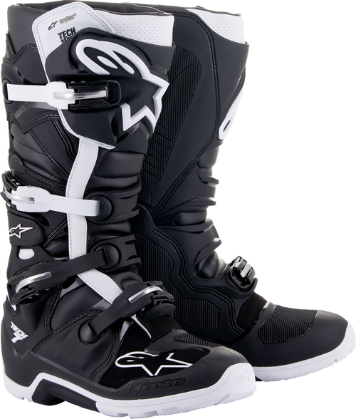 ALPINESTARS 2012620-12-14 Tech 7 Enduro Drystar® Boots - Black/White US 14 / EU 49.5