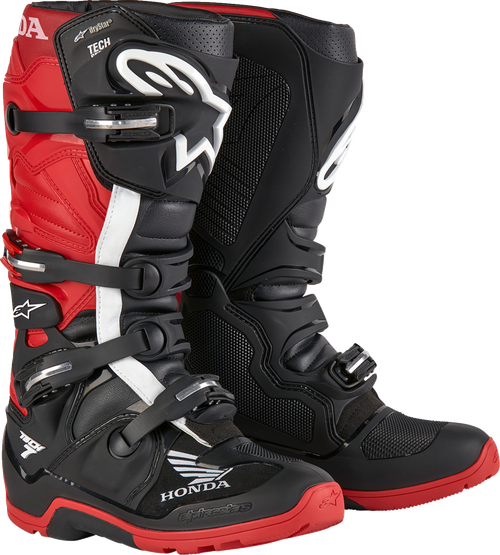 ALPINESTARS 2012723-1303-12 Tech 7 Enduro Drystar® Boots - Black/Red US 12 / EU 47