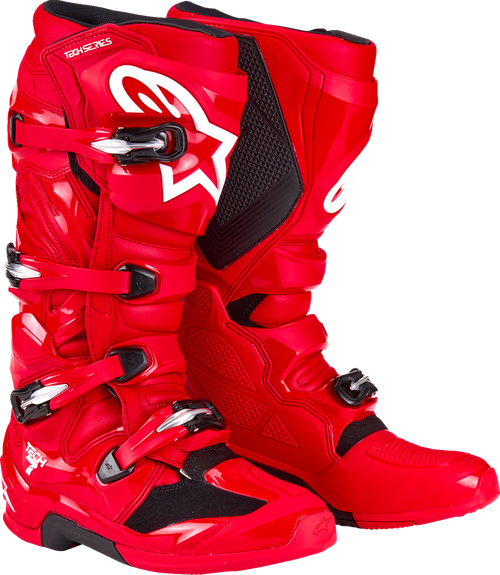 ALPINESTARS 2012025-3010-9 Tech 7 Boots - Bright Red US 9 / EU 43