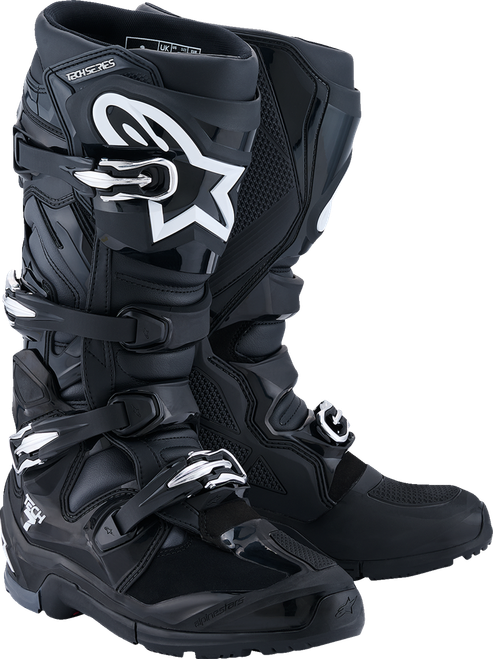 ALPINESTARS 2010426-140-7 Tech 7 Enduro Boots - Black/Anthracite/White US 7