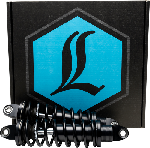 LEGEND SUSPENSION 1310-0945 Legend REVO Dyna Coil Suspension For Dyna Models - 13" Black Heavy-Duty
