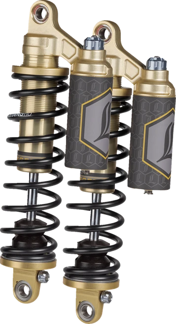 LEGEND SUSPENSION 1310-1923 Legend REVO ARC Piggyback Coil Suspension for FXR Models - 13" Heavy Duty Gold '84-'00 FXR