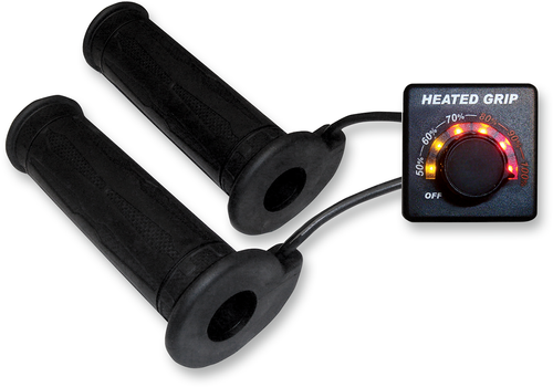 KOSO NORTH AMERICA AM10720F Heated Grip Kit with LED Indicator - Motorcycle 1"