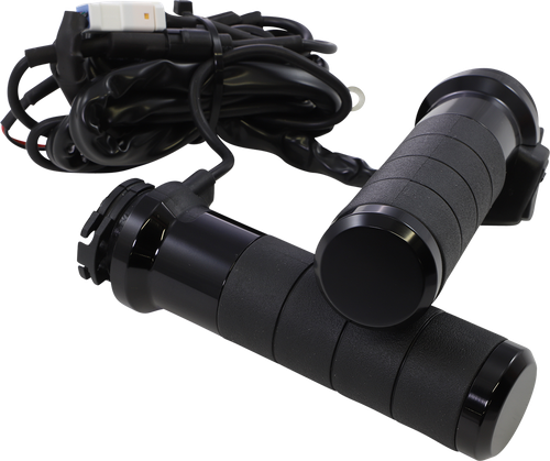 KOSO NORTH AMERICA AX068K10 Titan-X Heated Grips - 1" Black