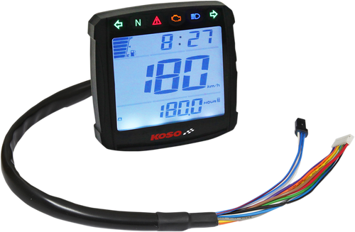 KOSO NORTH AMERICA BB026001 XR-01S Speedometer - 2.94" L x 3.05" W x 0.94" D