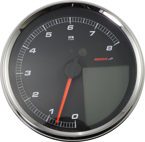 KOSO NORTH AMERICA BA072100 HD-05 Multifunction Meter - Silver