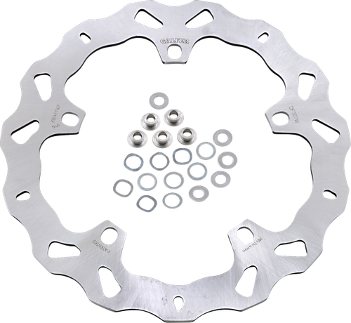 GALFER DF707W Brake Rotor - Front - Solid Mount - Front Solid Mount