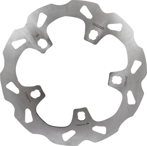 GALFER DF838WX Brake Rotor - Front - Semi-Floating - Front Semi-Floating