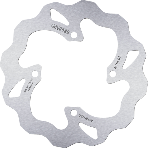 GALFER DF191W Brake Rotor - Rear