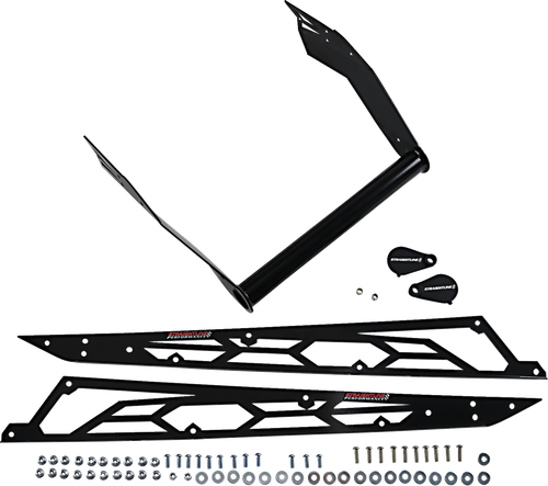 STRAIGHTLINE PERFORMANCE 182-114 Hide 'N' Go Rear Bumper - Black Polaris