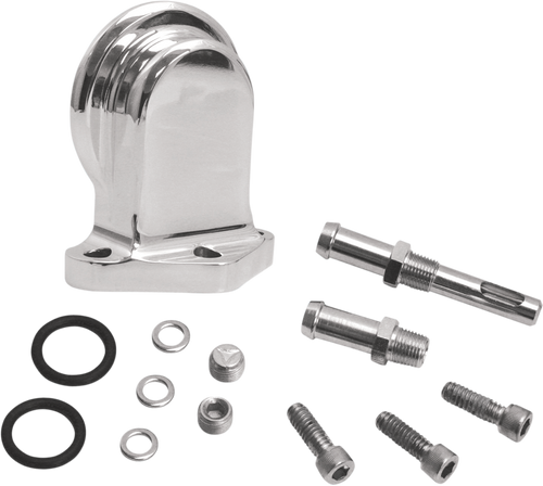 S&S CYCLE 31-6510 Oil Filter Mounting Bracket Kit - Polished