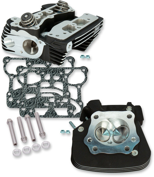S&S CYCLE 900-0349 91 cc Super Stock® Cylinder Heads - 91 cc Super Stock™ Twin Cam