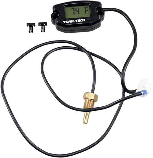TRAIL TECH 742-ES2 Temperature Meter - Surface Mount Black 1/8"-28 BSPP