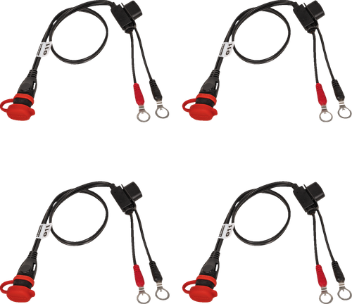TECMATE O-11X4 Battery Lead - 5/16" - 4 Pack