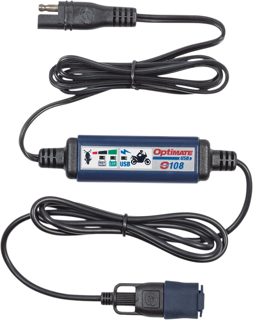 TECMATE O-108N USB Charger and Lithium Battery Monitor