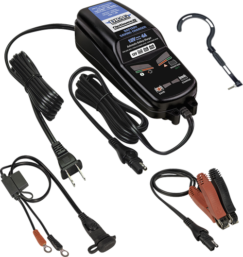 TECMATE TM231V2 Drag Specialties Battery Charger/Maintainer - Optimate 5