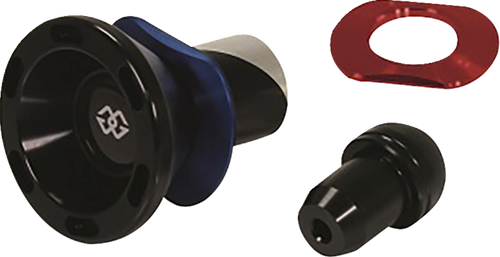GILLES TOOLING GTA-F-B1M0 Front Axle Protector - Black/Red - BMW