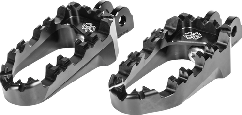 GILLES TOOLING RGK-119-UF34-SET-B Pro-X Enduro Foot Pegs - Black