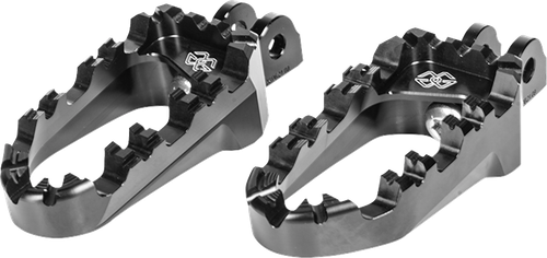 GILLES TOOLING RGK-121-UF34-SET-B Pro-X Enduro Foot Pegs - Black - Pan America