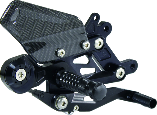 GILLES TOOLING FXR-BM03-B FXR Rearset - Black - BMW