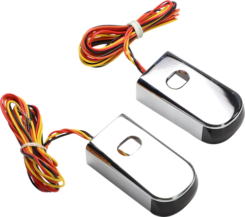 ALLOY ART SPSL-2 Fender Strut LED Marker Lights - LED Red '04-'20 XL
