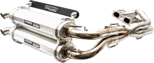 TRINITY RACING TR-4119D Stage 5 Dual Exhaust - Aluminum