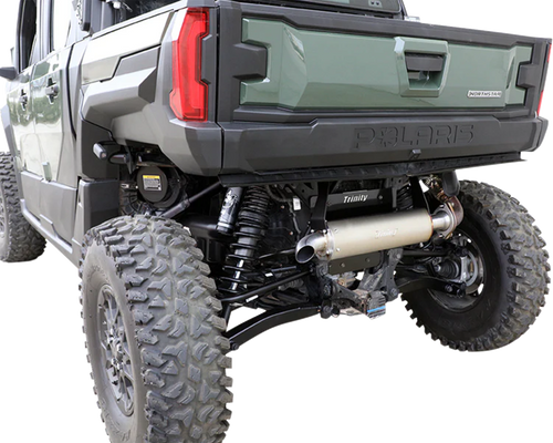 TRINITY RACING TR-4192S Slip-On Muffler - Stainless Steel - Xpedition - Stainless Steel Xpedition
