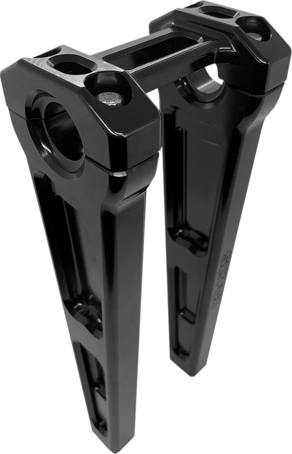 SLYFOX TM-SLY8 Handlebar Riser Kit - Straight 1" Clamping 10" Rise Black