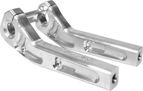 SLYFOX TM-SLY11 Handlebar Riser Kit - Pullback 1" Clamping 8" Rise Raw