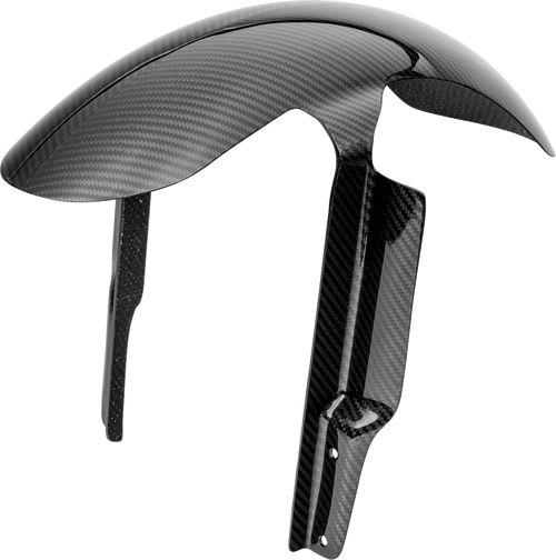 SLYFOX 1033-FF1C Carbon Fiber Front Fender - Carbon Fiber/Gloss