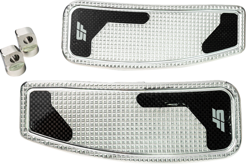 SLYFOX SF-906-00-2 Mini Floorboards - Chrome Polished Male Mount