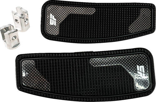 SLYFOX SF-906-01-1 Mini Floorboards - Black Anodized Male Mount M8