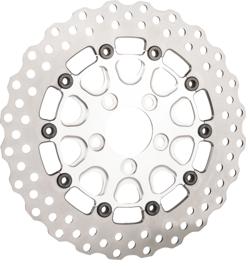 SLYFOX 0133-1812S-M Brake Rotors - Raw 11.8"