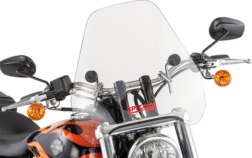 SLIPSTREAMER S-06-CHR-C S-06 Spitfire Sport Shield - 15" Clear
