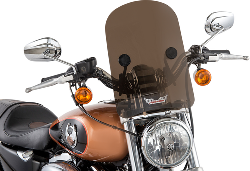 SLIPSTREAMER HD-3-SMOKE Tombstone Windshield - 14" Tinted