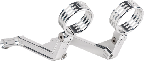 LEGEND SUSPENSION 1313-0246 REVO ARC Billet Remote Reservoir External Mounts - Clear