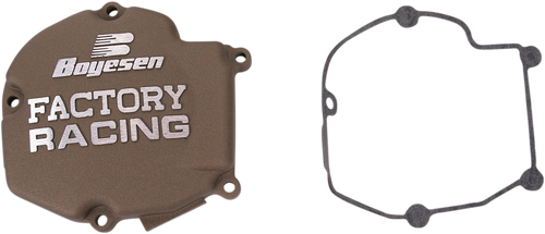 BOYESEN SC-11AM Factory Ignition Cover - Magnesium Kawasaki KX125