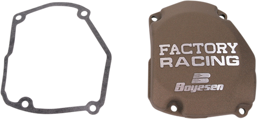 BOYESEN SC-21CM Factory Ignition Cover - Magnesium Suzuki RM125