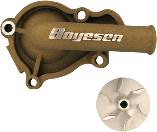 BOYESEN WPK-06M Supercooler Water Pump Cover and Impeller Kit - Magnesium Honda