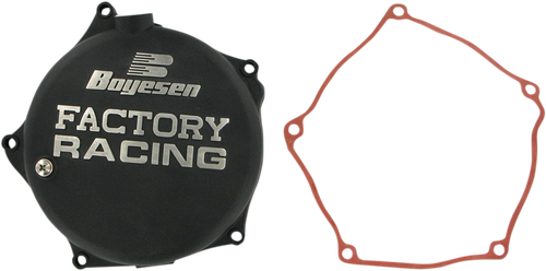 BOYESEN CC-17B Factory Clutch Cover - Black Kawasaki/Suzuki