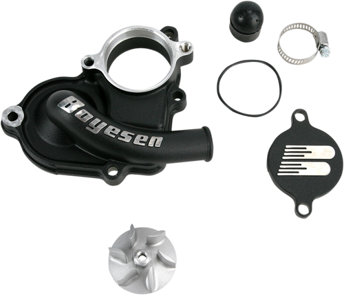 BOYESEN WPK-26AB Supercooler Water Pump Cover and Impeller Kit - Black Suzuki