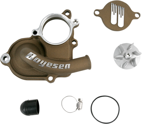BOYESEN WPK-26AM Supercooler Water Pump Cover and Impeller Kit - Magnesium Suzuki