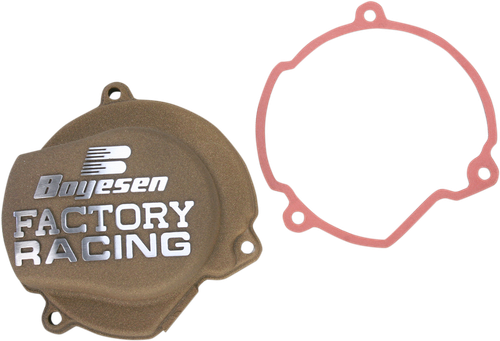 BOYESEN SC-40AM Factory Ignition Cover - Magnesium Gas Gas/Husqvarna/KTM