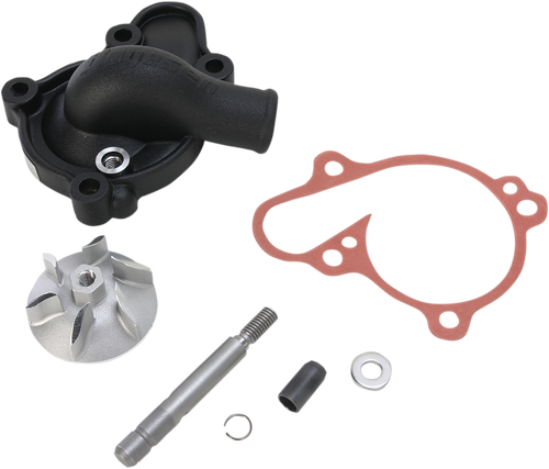BOYESEN WPK-31AB Supercooler Water Pump Covers and Impeller Kit - Black Yamaha