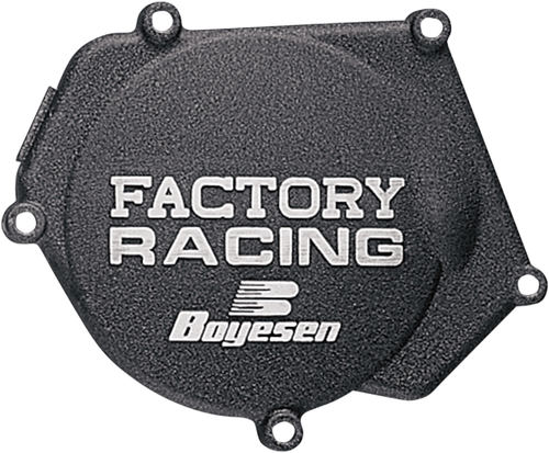 BOYESEN SC12B Factory Ignition Cover - Black Kawasaki KX250