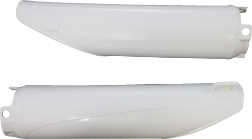 ACERBIS 2115040002 Replacement Fork Covers for Honda — Fork - Lower White