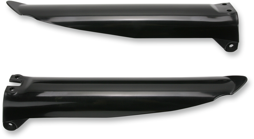 ACERBIS 2115030001 Replacement Fork Covers for Kawasaki - Lower Black