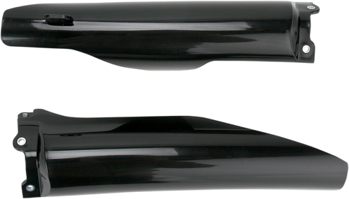 ACERBIS 2115000001 Replacement Fork Covers for Kawasaki - Lower Black
