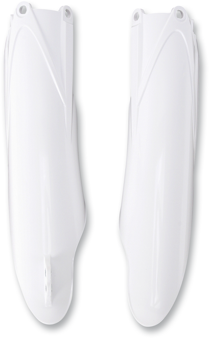 ACERBIS 2171840002 Replacement Fork Covers for Yamaha — Fork - Lower White Yamaha