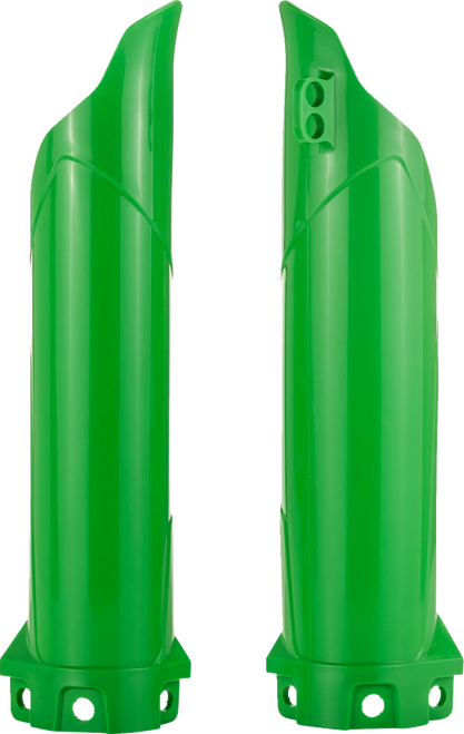 ACERBIS 2374060006 Fork Cover - Lower Green Kawasaki